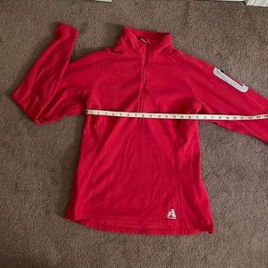 Eddie bower fleece red sweatshirt